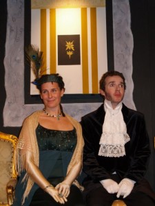 Sine Lynch as Mrs. Elton in Emma by Jane Austen